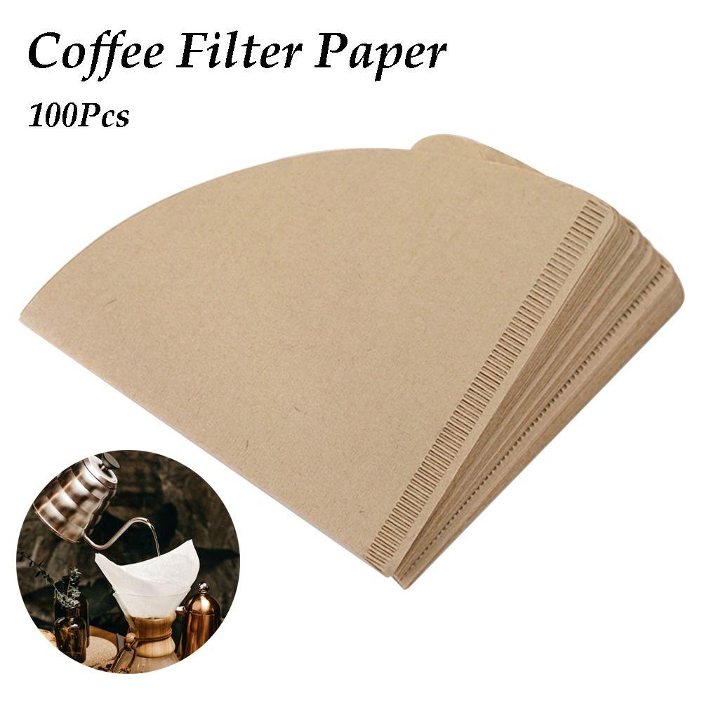 Brew Coffee Tool Coffee Filter Paper V-shaped Filter Paper Replacement Paper Hand Brewed Coffee