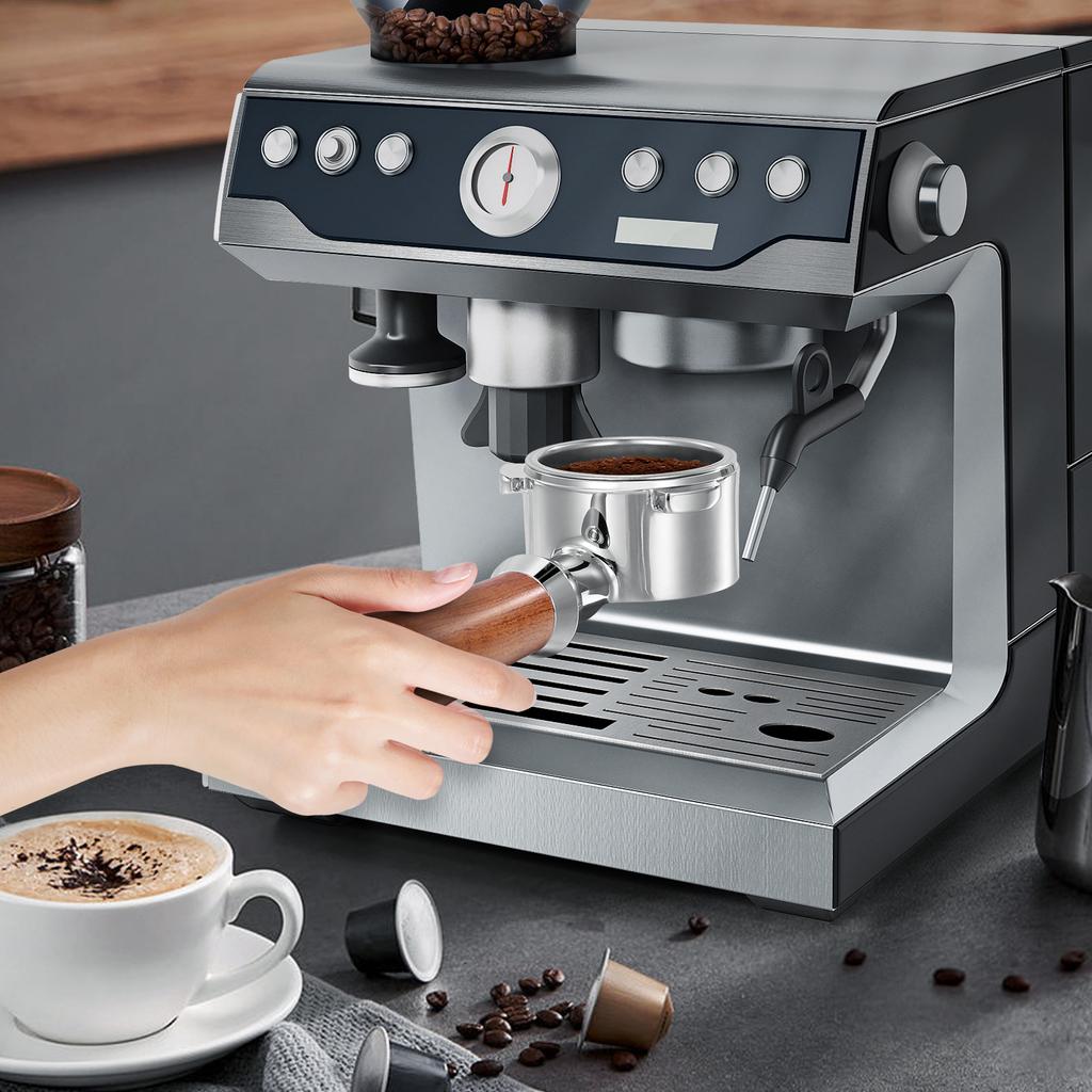 Aoresac Держатель бездонного фильтра для эспрессо, 54 мм, 3 уха, держатель фильтра для кофе, экстракция кофе