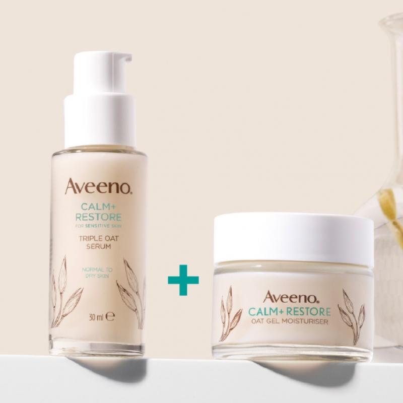 Aveeno [новый 1+1] Aveeno Увлажняющий крем Cum Restore Oat Gel Увлажняющий крем 50 мл 1+1