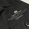 Carhartt WIP Мужская куртка-рубашка с воротником и множеством карманов Черный A191049-89-00