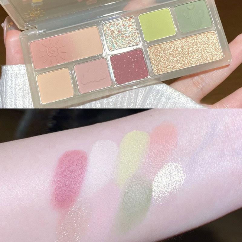 8 цветов палитра теней для век перламутровые матовые розовые фиолетовые синие тени для век блестящие долговечные натуральные тени для век косметика для макияжа глаз