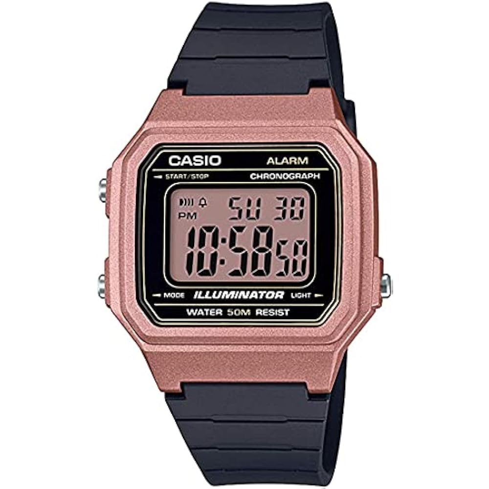 Casio Casio Standard W-217HM-5A Часы Мужские Женские Детские Дети Мальчики Девочки Дешевые Casio Chipukashi...