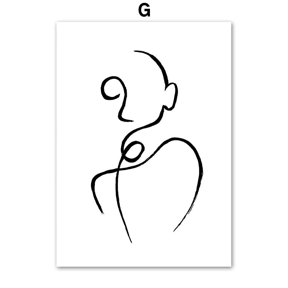 Настенное искусство, холст, современный минималистский стиль, шляпа, девушка, сердце, скандинавские постеры, живопись и принты, настенные панно для гостиной, дома