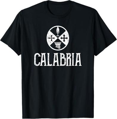 NEW LIMITED Love Italy Calabria Flag Calabrese Pride Best Gift T-Shirt S-3XL