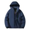 Mens Winter Graphene Insulated Windproof Outdoor Jacket With Removable Cotton Liner Hooded Loose Fit Hiking Camping Skiing