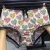Cute Printed Elastic Breathable Fashionable Flower Bud Pants Comfortable and Breathable Mid Waist Beautiful Girl Triangle Pants