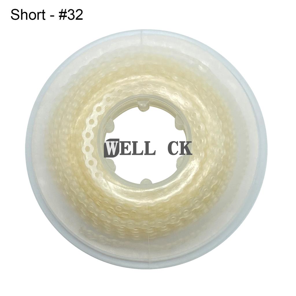 WELL CK 1Pcs Dental Orthodontic Elastic Rubber Power Chain Rubber Band Short Type