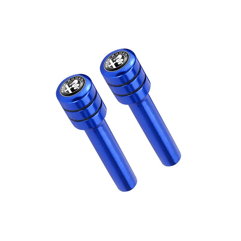 Для Alfa Romeo 2/4 шт. Штифт замка двери автомобиля Стержень замка двери Ручка двери Ручка для вытягивания Страховка безопасности Для Alfa Romeo serpent Giulia 159 156 MIT