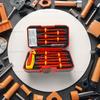 13PCS 1000V Insulated Screwdriver Set with Magnetic Bits Professional Electrician Repair Tools Repair Kit Safe Electrical Work