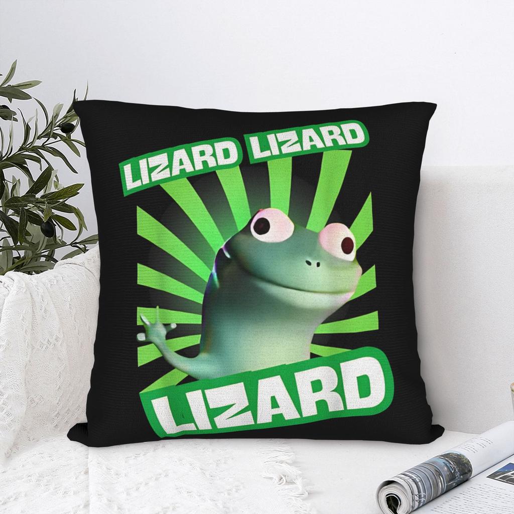 Tom Lizard Meme Hoppers Funny Square Pillowcases Polyester Couch Cushion Cover Creative Home Decoration Pillow Cover