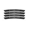4Pcs Aluminium Car Hub Rims Sticker Decorative Decal Accessories For Tesla Model Y 3 X S Cybertruck Roadster zxs9