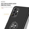 Универсальный чехол-держатель для автомобиля Samsung A32: Скрытое кольцо-держатель для пальца, Магнитное, Защита от падения, Совместимо с 5G