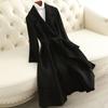 Double-sided Wool Coat Women's Long Over-knee Slim-fitting and Thin Cashmere New Woolen Coat Women's Clothing