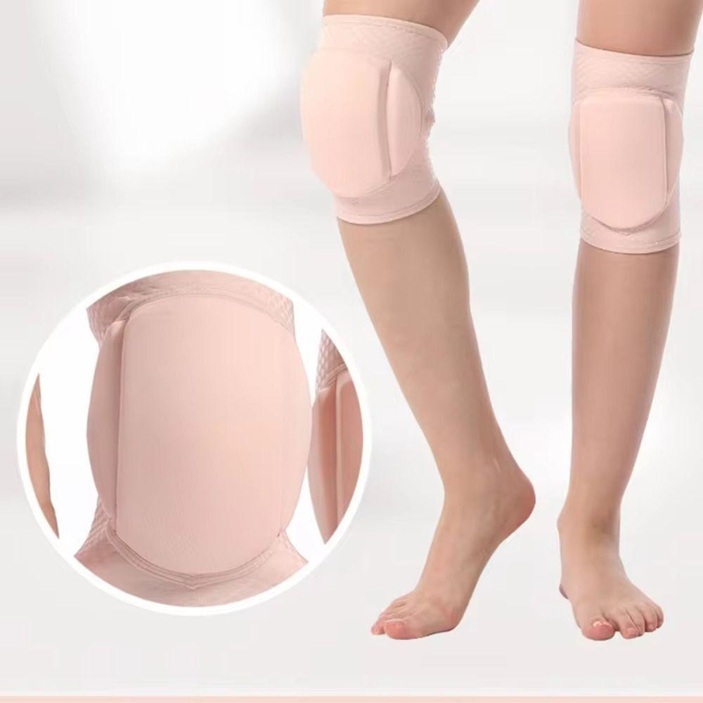 1PC Thickening Dance Knee Pads Yoga Elastic Knee Pads Sponge Sports Knee Pads Volleyball Player
