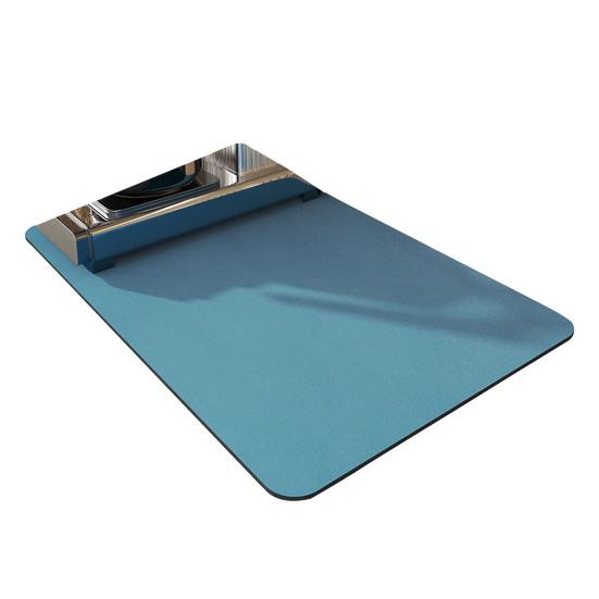 Коврик для сушки посуды Супервпитывающий коврик для сушки Нескользящий дизайн Однотонный очень большой защитный коврик для кухонной столешницы