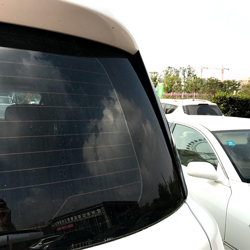 Боковой спойлер на заднее окно, крыло для Nissan Patrol Y62 2010-ABS, глянцевая черная крышка задней двери, сплиттер, боковой спойлер