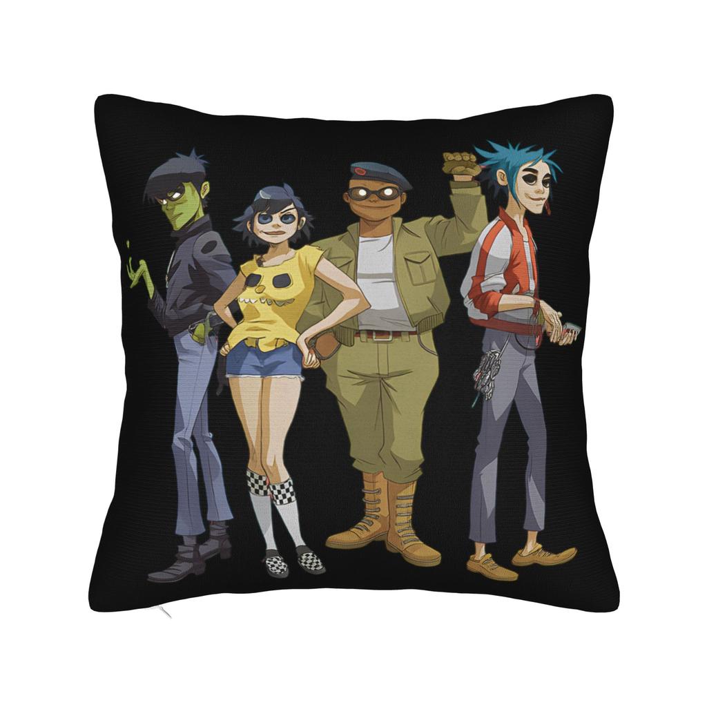 Gorillazs Pillow Case  Comfy Pillow Cover For Wedding Party Home Decor Morden Pillowcases