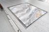 Glass stove top protector 70x52 Marble