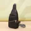 Женская нагрудная сумка, мягкая кожаная сумка через плечо, спортивная сумка для карточек на открытом воздухе, сумка с несколькими карманами, сумка для мобильного телефона
