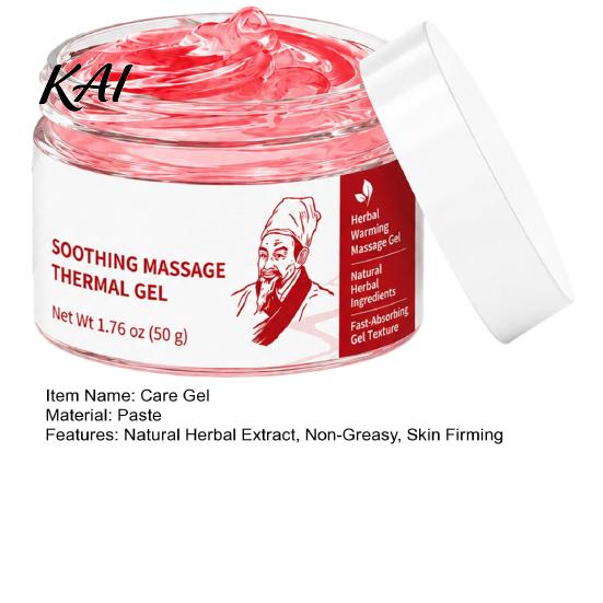 Soothing Massage Cream 1/2Pcs Body Thermal Gel, Natural Herbal Deep Warming Gel Tissue Cream, Firming & Smoothing Skin Moisturizer