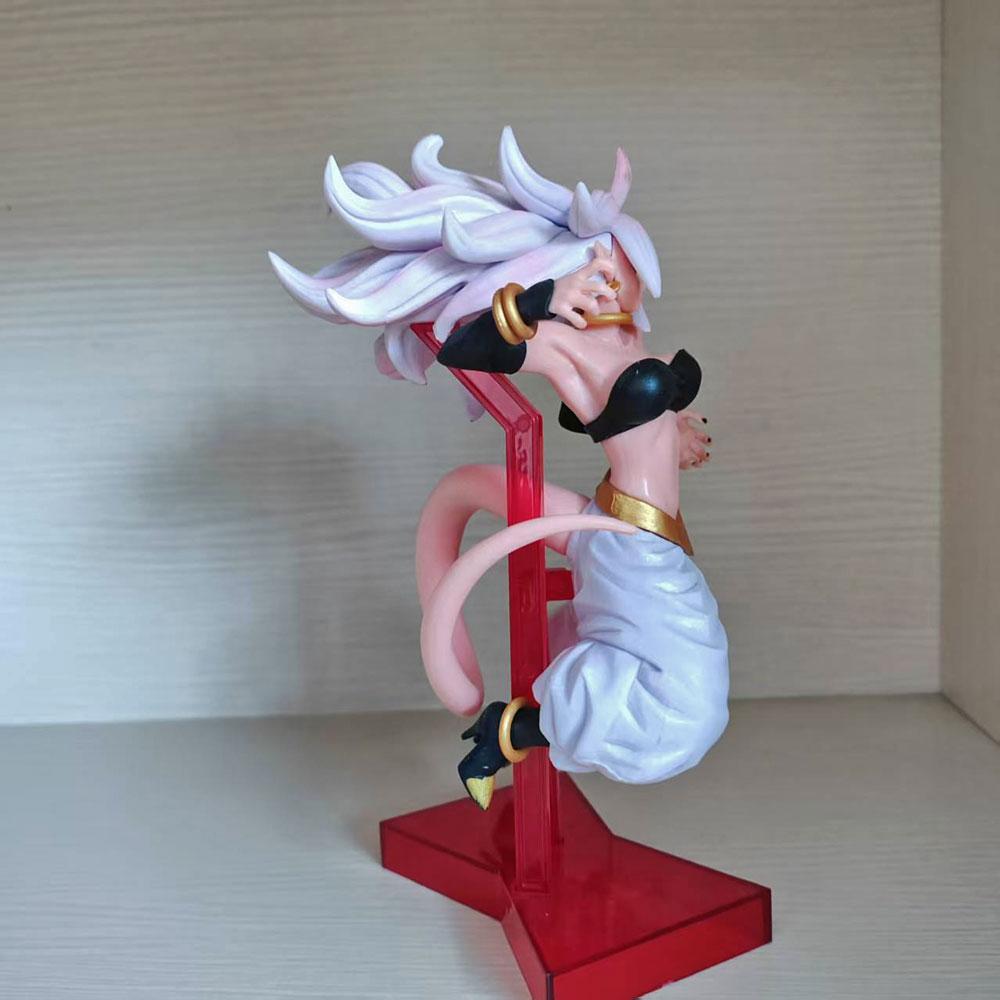 22cm Female Buu Android 21 anime movie version Figurine ornament model desktop decodration Christmas present