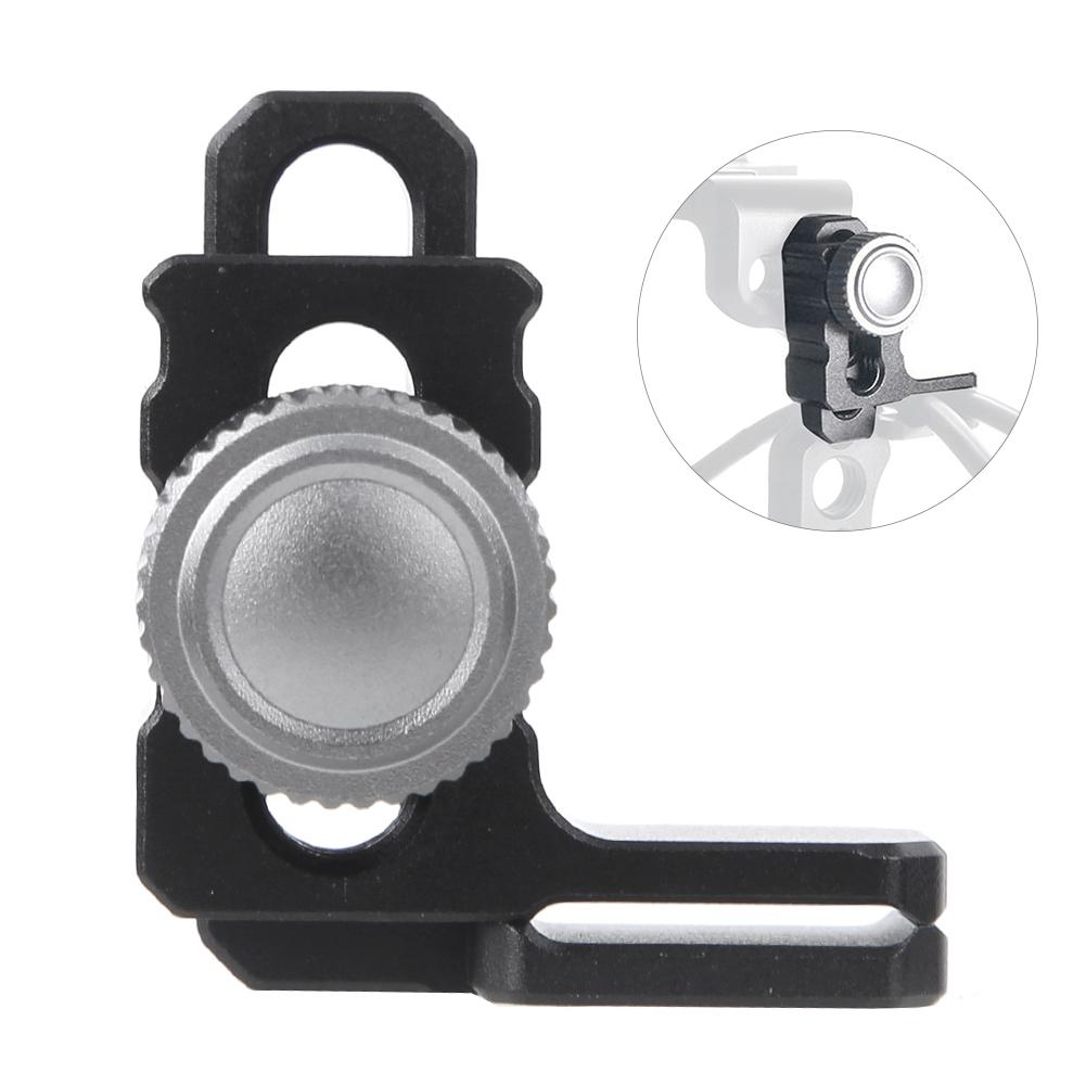 Aluminium Alloy Black Universal Type Camera Cage Wire Clip Fixator Signal Cable Clamp Accessory
