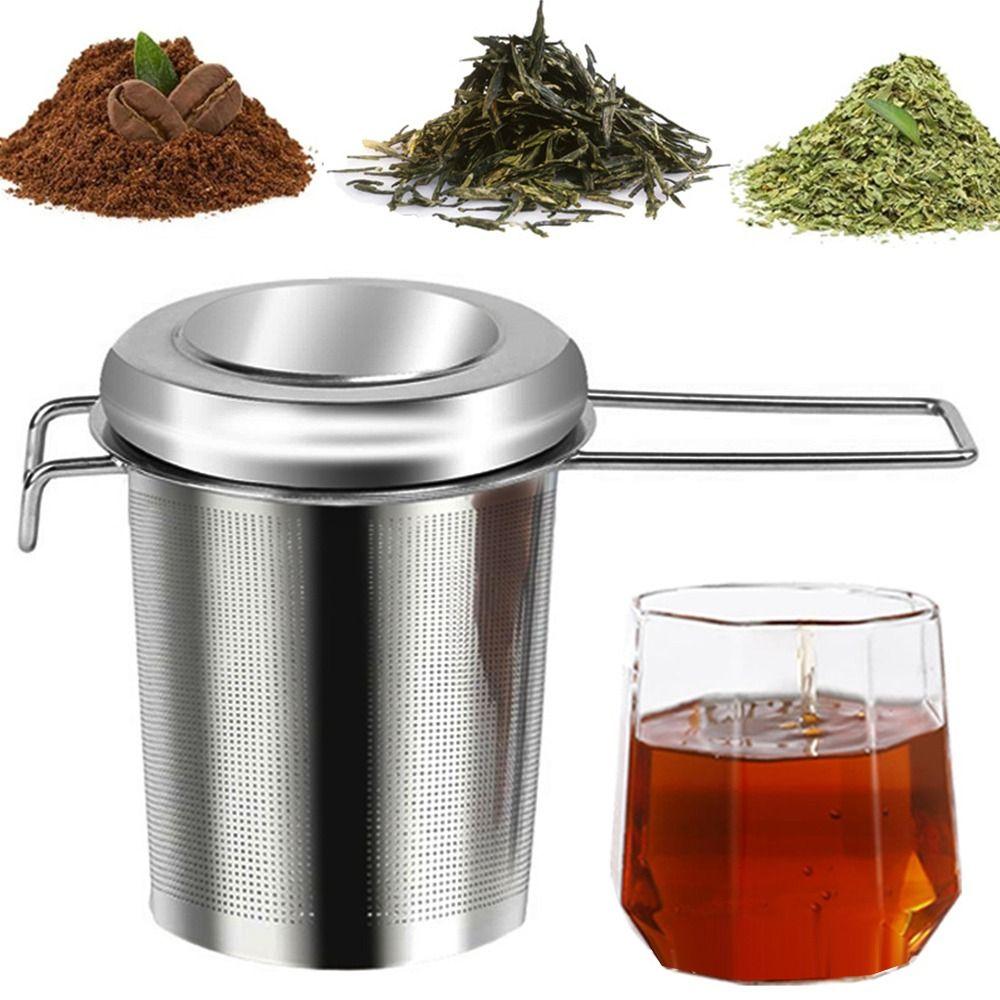 Reusable Tea Infuser Filter Stainless Steel Tea Strainer Creative Mesh Tea Infuser Kitchen