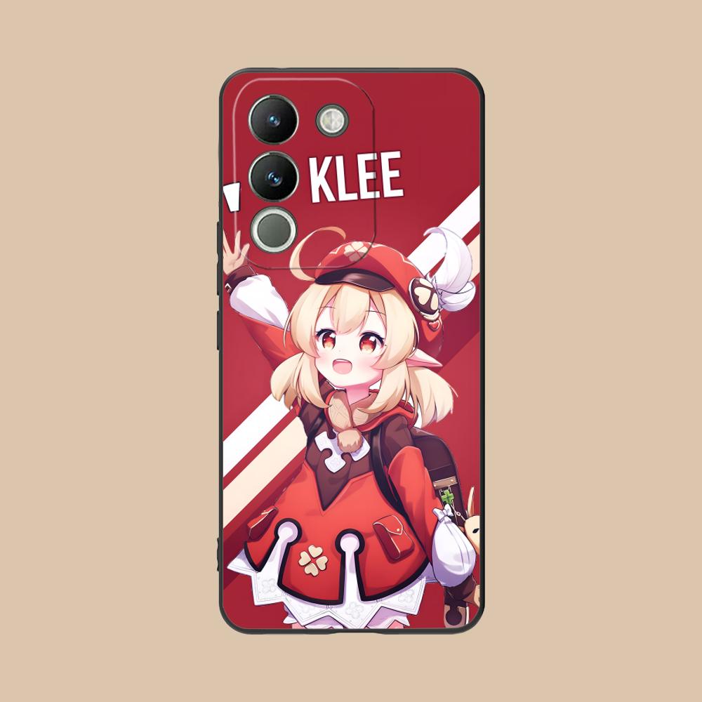 Чехол для мобильного телефона Game GI Klee для VIVO V60 V50 V40 V30 V29 V27 V25 V23 Pro Lite 5G Цветная печать Чехол Чехол Красивый Роскошный