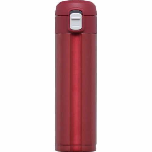 Wahei Freiz RH-1511 300 мл Красная Бутылка для воды с крышкой-защелкой, Антибактериальная, с вакуумной изоляцией, Сохраняет напитки горячими или холодными