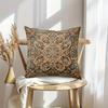 2D Vintage Mandala Pillow Cover Boho Moroccan Floral Print Soft Throw Pillow Case For Living Room Sofa Home Decor Gift