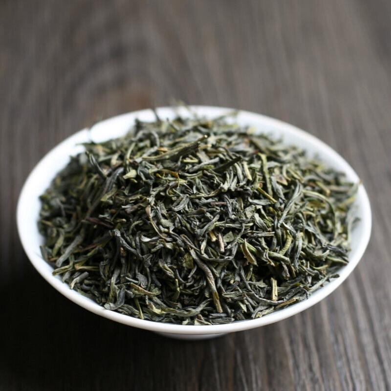 500г Юньнаньский зеленый чай Юньнаньский зеленый чай Цинсян, приготовленный на пару с ферментом Зеленый жемчуг, оптом