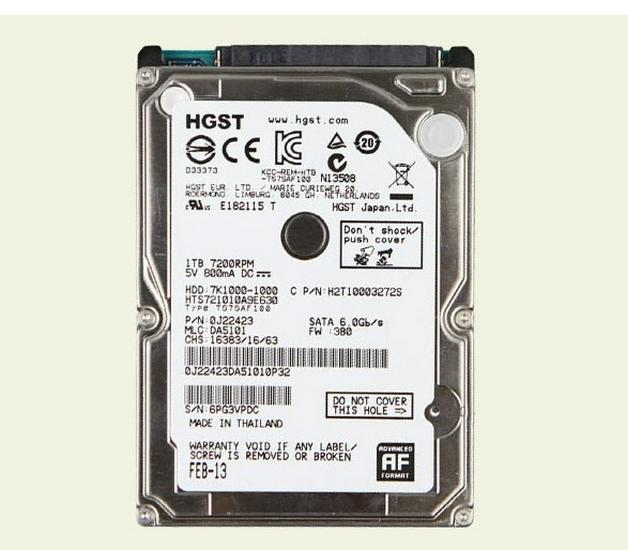 Spot 2.5-inch Laptop HDD: 160GB, 250GB, 320GB, 500GB, 1TB, 2TB Mechanical Hard Drives