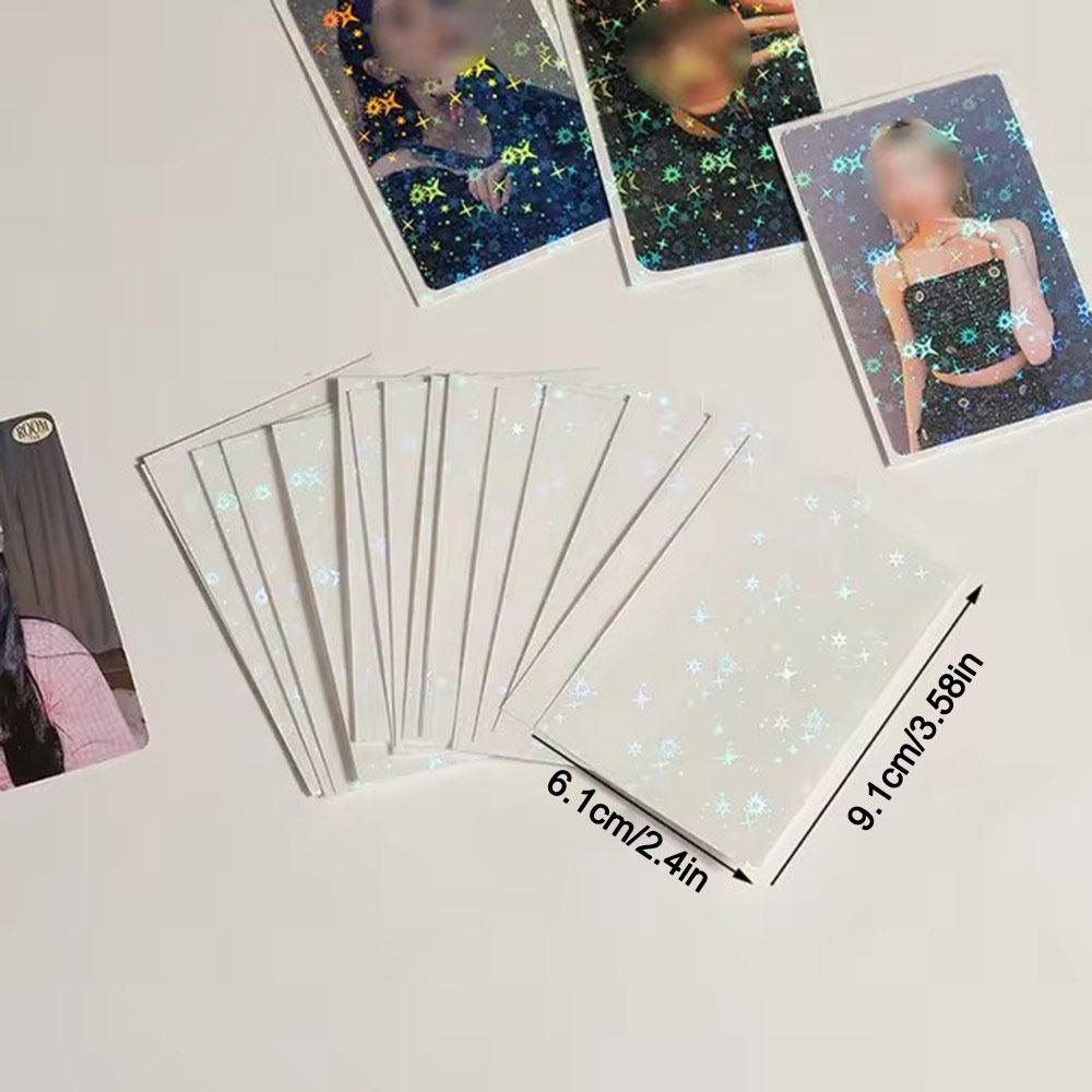 61x91mm Card Film 3 Inch Photocard Holographic Protector Card Holder Card Display