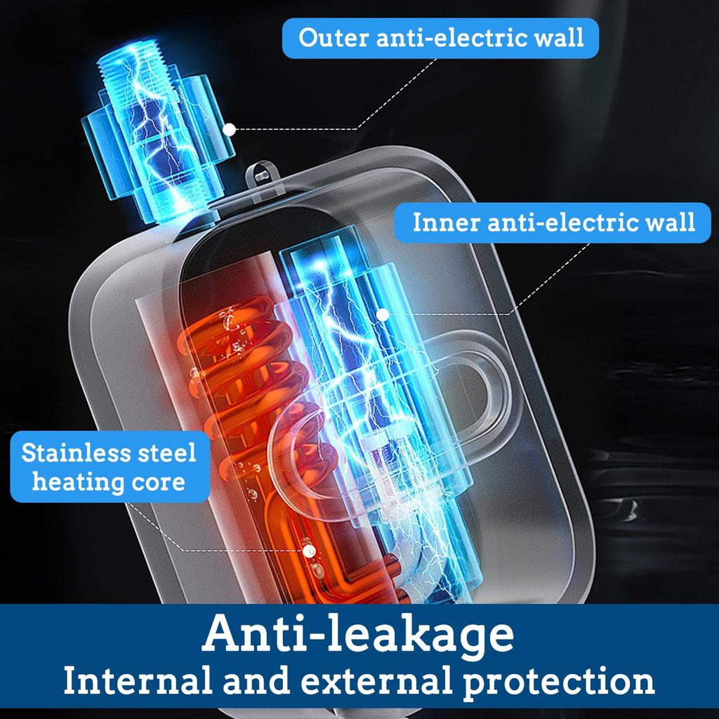 2S нагреватель воды для душа 3500 Вт 220 В/110 В для ванной комнаты и кухни, мгновенный безрезервуарный электрический водонагреватель, дисплей температуры