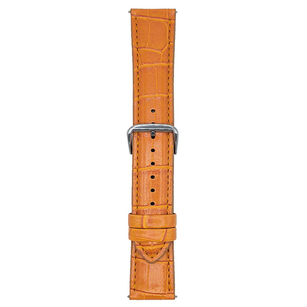 22mm Replacement Strap for Huawei Watch GT 5 46mm/5 Pro 46mm Bamboo Pattern Leather Watch Band