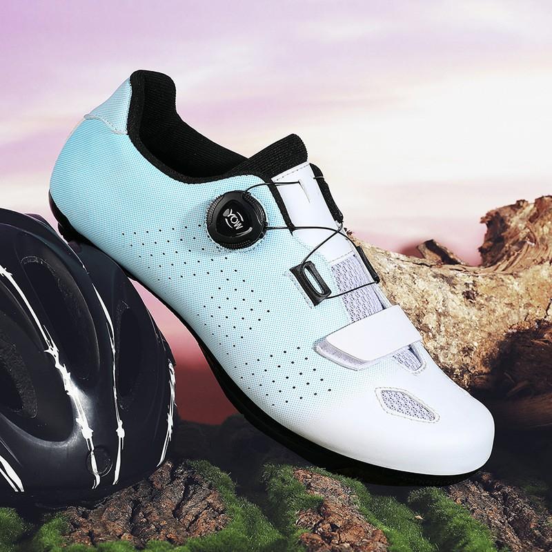 Unisex Cycling Shoes Breathable Lightweight Mountain Road Bike With Cleat Compatibility