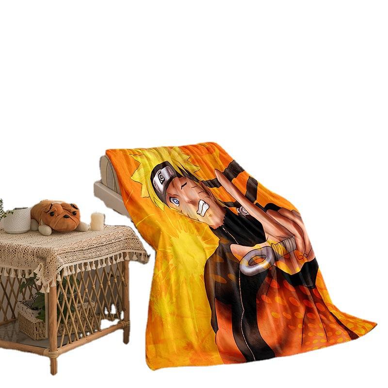 Animation Hokage Series Flannel Blanket 2D Printing Sofa Blanket Thickened Blanket