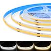 5M FOB COB LED Strip Lights High Density Flexible Diode Tape Light 3000K 4000K 6000K Linear Dimmable 12V 24V