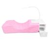 Lash Extension Pillow with Shelf Organizer Stand 3 Brightness LED Light Blue Lighting Pink U Shaped