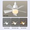 Detachable Split Fan Lamp E27 Head Infinitely Dimmable 3-Color Variable Light Timer Memory with