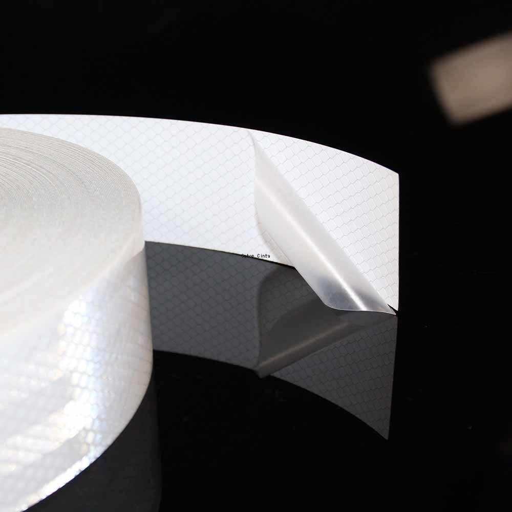 5 см*5 м ECE R104 светоотражающая лента белая микропризматическая водонепроницаемая пленка защитные отражатели для грузовиков самоклеящиеся наклейки для автомобилей