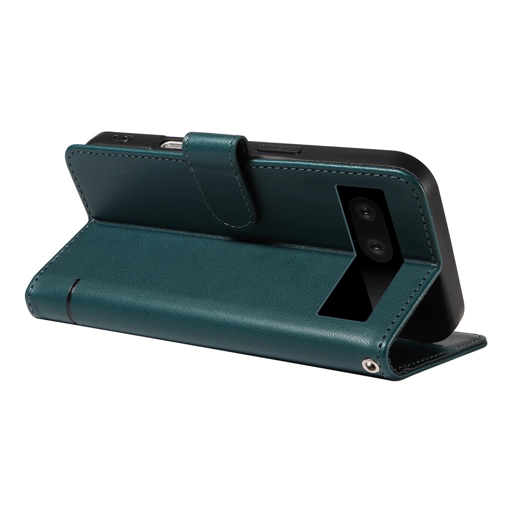 Magnetic Wallet Flip Leather Case for Google Pixel 7 7A 5G 8 8A 9 9A Pro XL Phone Cover | Cute Cat Embossed Design & Card Slots