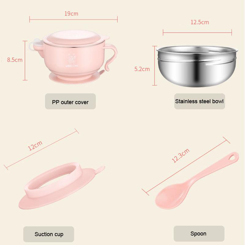Изоляционная чаша для младенцев, теплая посуда для кормления, присоска, гаджеты