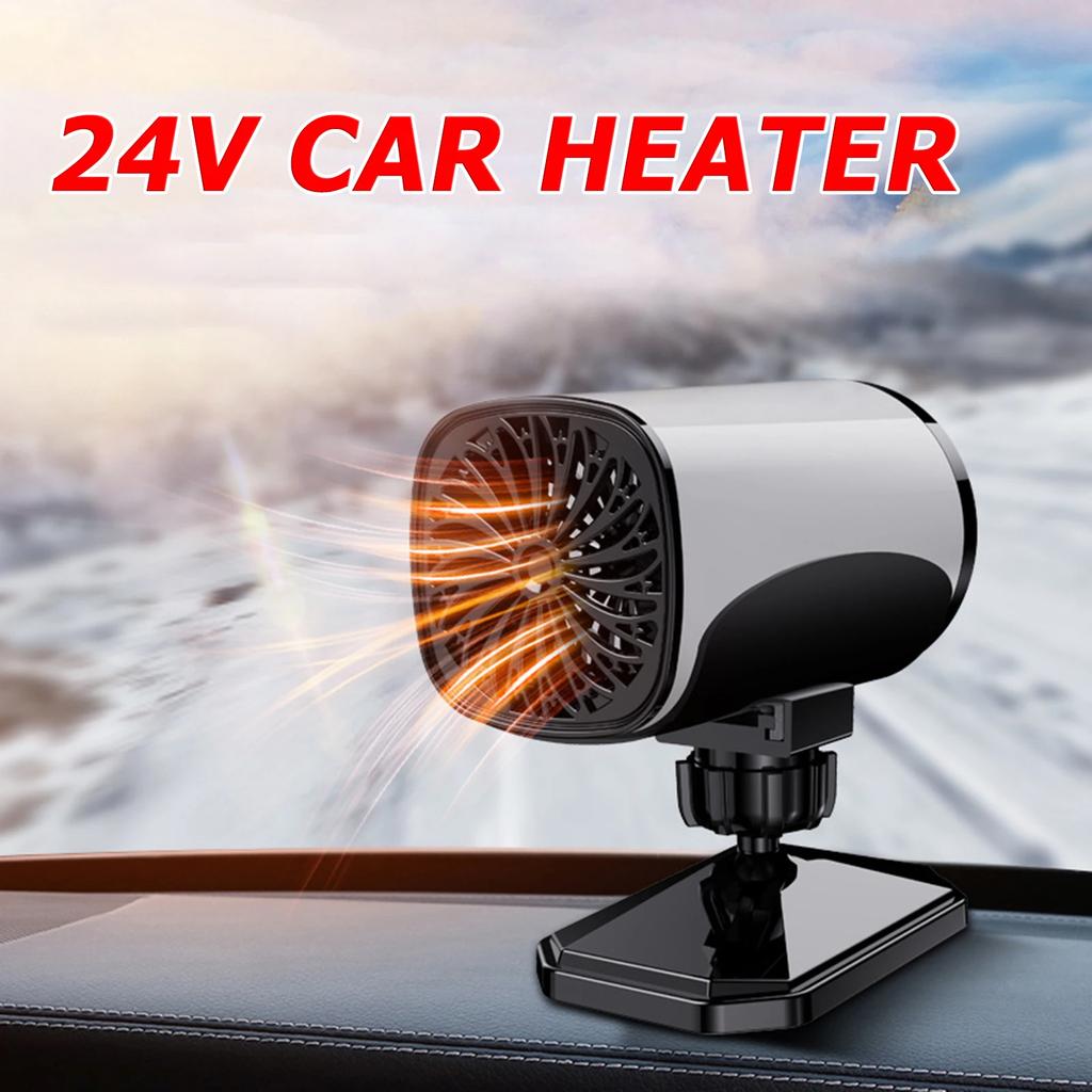 Multifunctional Fan Heating Machine 120W Auto Warm Demister 360 Degree Rotation Hot Air Radiator Auto Accessories