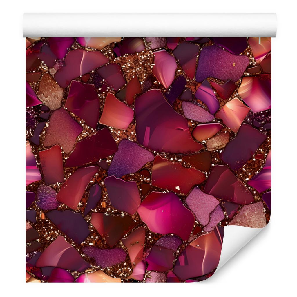 Ink Burgundy and Red Wallpaper for Living Room and Bedroom 50x1000