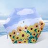 Mini Women's Umbrella Light Sun Rain Portable Pocket Anti-UV Umbrella Women Oil Painting Umbrella