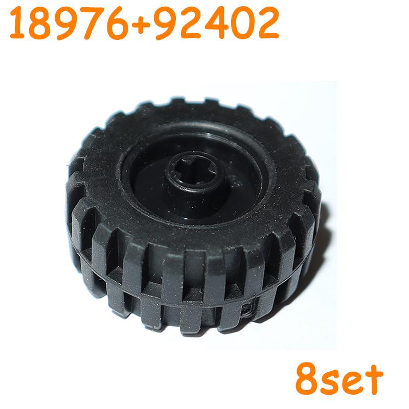 30285 18976 55982 55981 89201 92402 58090 35578 56891 Колеса Шины Автомобиль Грузовик Ступица Технические Блоки MOC Мотоцикл Строительные Кирпичики