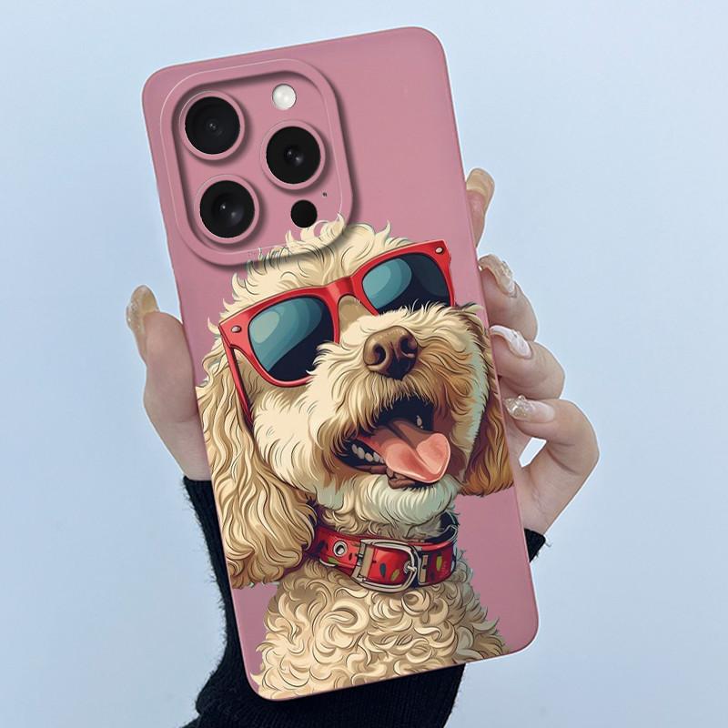 Cute Cartoon Cat Matte Shockproof Soft Silicone Phone Case For iPhone 16 Pro Max iPhone16 Plus 16Pro 16ProMax Bumper Cases Cover
