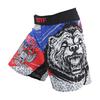 MMA Geometric Breathable Printing Fighting Shorts Muay Tha Kickboxing Shorts Cheap Sanda Boxing