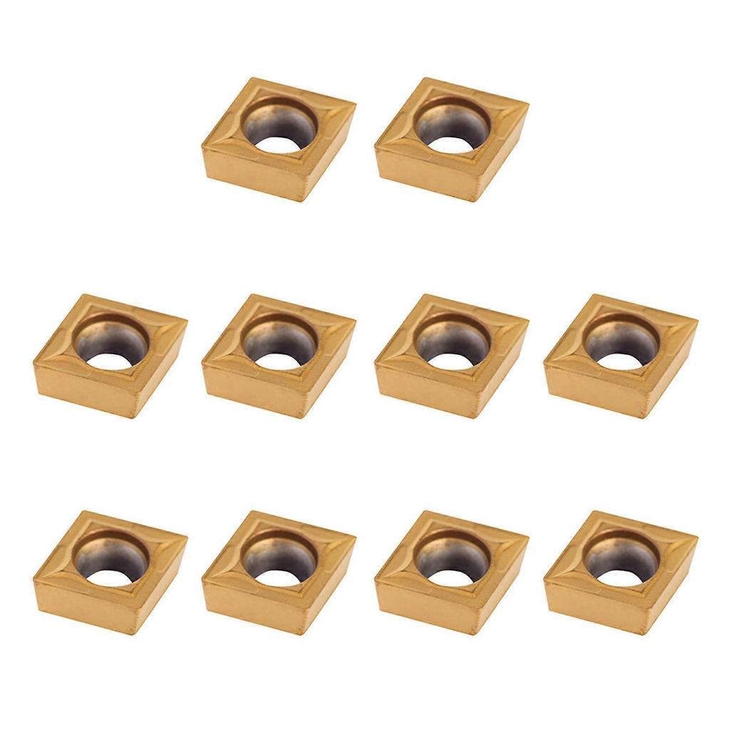 10pcs CNC Carbide Tips Inserts Blade Cutter Lathe Turning Tool With Box